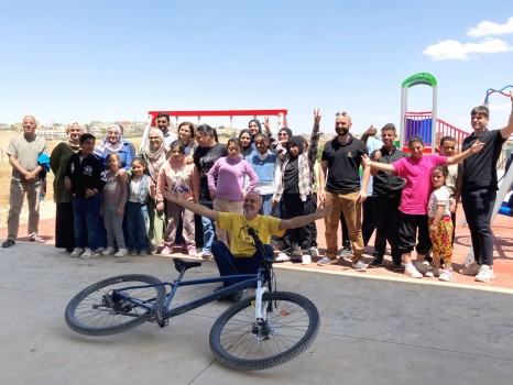 Inauguration of the new inclusive playground