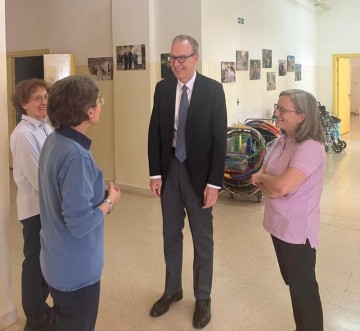 A Visit from the New Italian Ambassador to Jordan