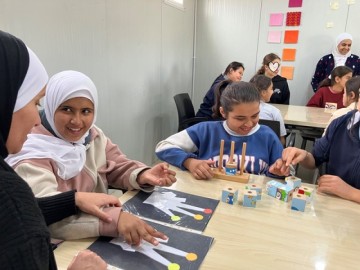 inclusive activities with schools of Madaba