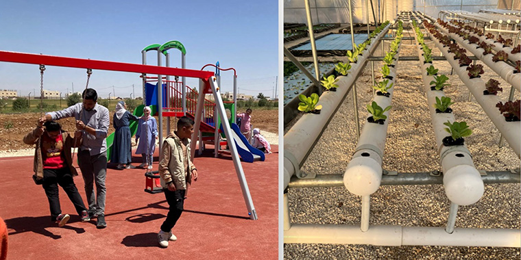 Expanding the space for sports and socializing activities